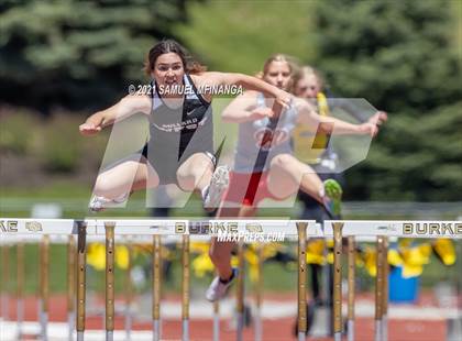 Thumbnail 2 in Metro Conference Track and Field Meet (100 Meter Hurdles) photogallery.