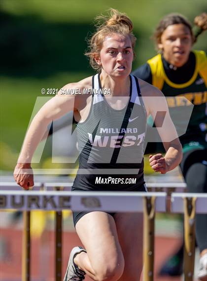 Thumbnail 1 in Metro Conference Track and Field Meet (100 Meter Hurdles) photogallery.