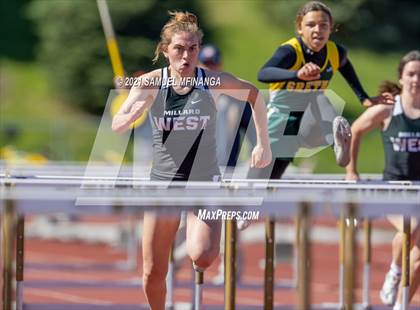 Thumbnail 2 in Metro Conference Track and Field Meet (100 Meter Hurdles) photogallery.