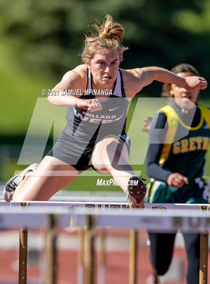 Thumbnail 3 in Metro Conference Track and Field Meet (100 Meter Hurdles) photogallery.