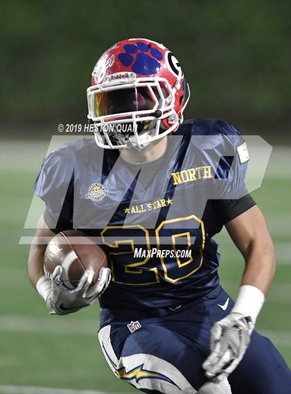 Thumbnail 1 in Orange County North vs South All Star Game photogallery.