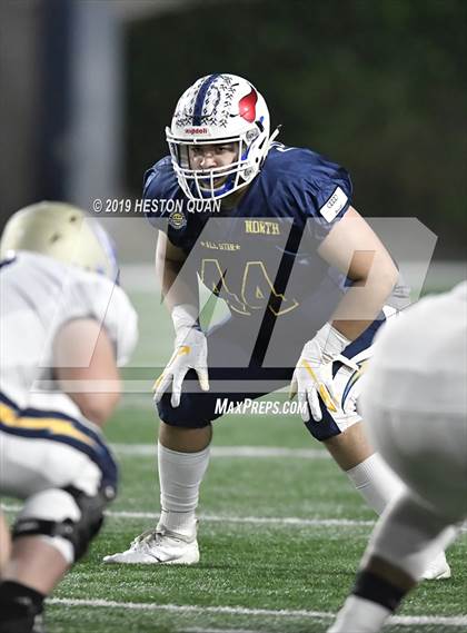 Thumbnail 1 in Orange County North vs South All Star Game photogallery.
