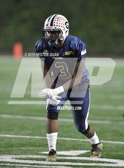Thumbnail 1 in Orange County North vs South All Star Game photogallery.