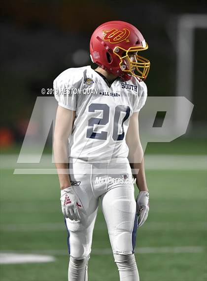 Thumbnail 1 in Orange County North vs South All Star Game photogallery.