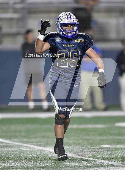 Thumbnail 2 in Orange County North vs South All Star Game photogallery.