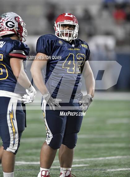 Thumbnail 1 in Orange County North vs South All Star Game photogallery.