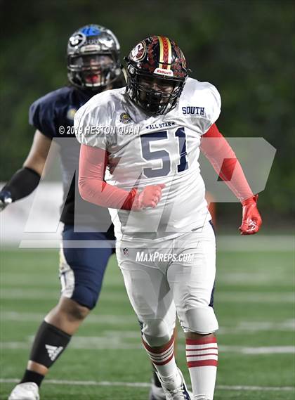 Thumbnail 2 in Orange County North vs South All Star Game photogallery.