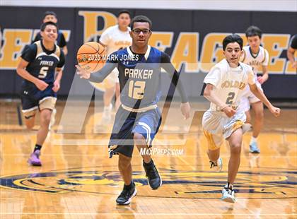Thumbnail 2 in Bourgade Catholic vs. Parker photogallery.