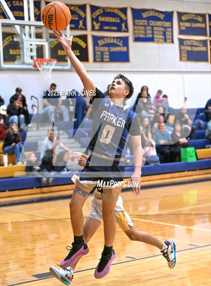 Thumbnail 2 in Bourgade Catholic vs. Parker photogallery.