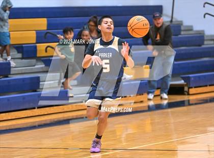 Thumbnail 1 in Bourgade Catholic vs. Parker photogallery.