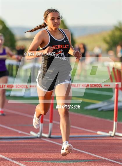 Thumbnail 1 in Fernley Invitational (300M Hurdles) photogallery.