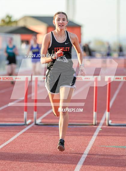 Thumbnail 3 in Fernley Invitational (300M Hurdles) photogallery.