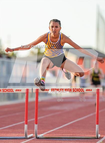 Thumbnail 2 in Fernley Invitational (300M Hurdles) photogallery.