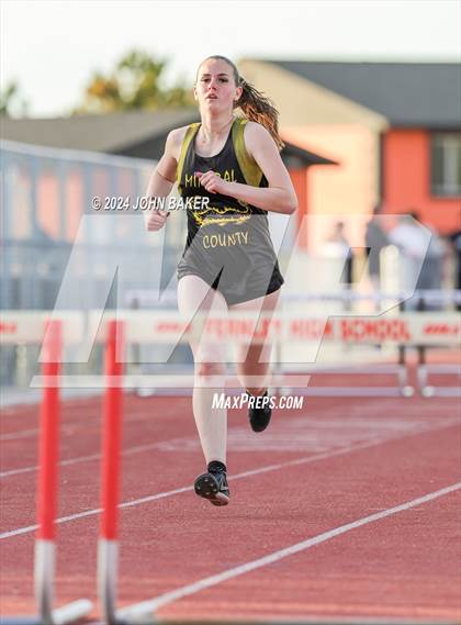Thumbnail 2 in Fernley Invitational (300M Hurdles) photogallery.
