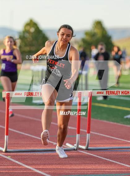 Thumbnail 3 in Fernley Invitational (300M Hurdles) photogallery.