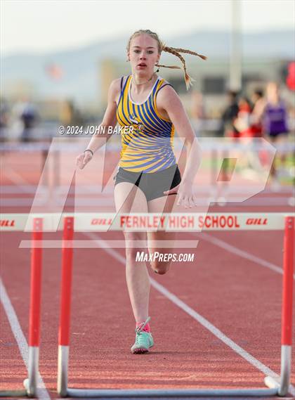 Thumbnail 3 in Fernley Invitational (300M Hurdles) photogallery.