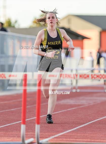 Thumbnail 3 in Fernley Invitational (300M Hurdles) photogallery.