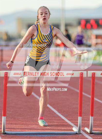 Thumbnail 1 in Fernley Invitational (300M Hurdles) photogallery.
