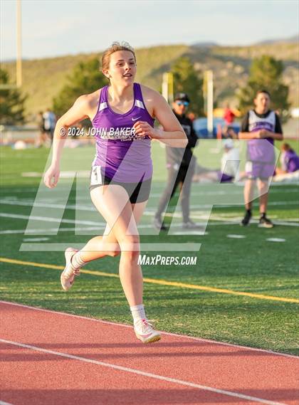 Thumbnail 2 in Fernley Invitational (300M Hurdles) photogallery.