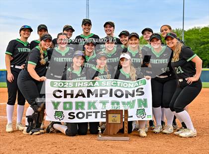 Thumbnail 1 in Yorktown vs. Hamilton Heights (IHSAA 3A Section 24 Final)  photogallery.