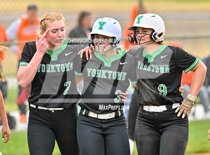 Thumbnail 3 in Yorktown vs. Hamilton Heights (IHSAA 3A Section 24 Final)  photogallery.