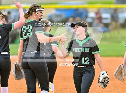 Thumbnail 1 in Yorktown vs. Hamilton Heights (IHSAA 3A Section 24 Final)  photogallery.