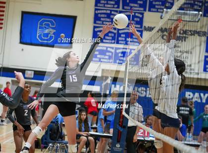 Thumbnail 3 in Notre Dame Prep vs. Perry photogallery.