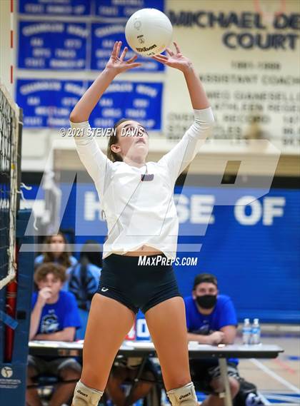 Thumbnail 3 in Notre Dame Prep vs. Perry photogallery.