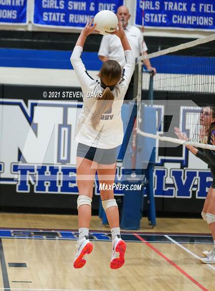 Thumbnail 1 in Notre Dame Prep vs. Perry photogallery.