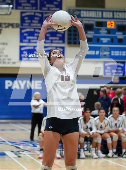 Thumbnail 1 in Notre Dame Prep vs. Perry photogallery.