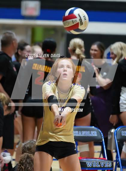 Thumbnail 3 in Notre Dame Prep vs. Perry photogallery.