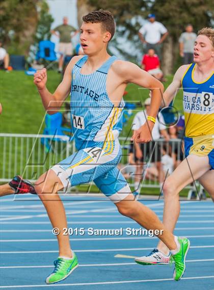 Thumbnail 1 in CIF State Track & Field Championships (Boys Track Prelims) photogallery.
