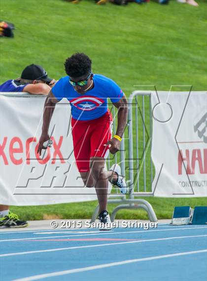 Thumbnail 2 in CIF State Track & Field Championships (Boys Track Prelims) photogallery.