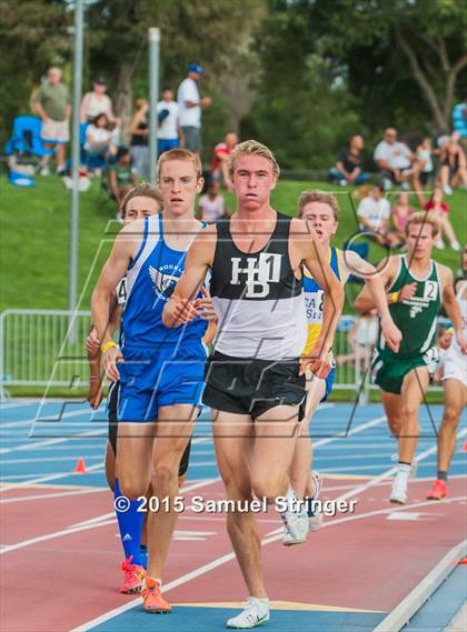 Thumbnail 1 in CIF State Track & Field Championships (Boys Track Prelims) photogallery.