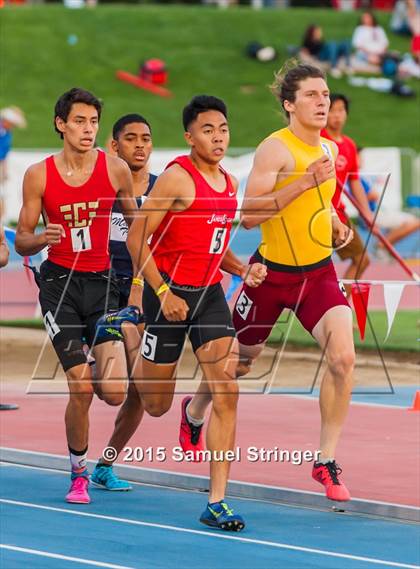 Thumbnail 3 in CIF State Track & Field Championships (Boys Track Prelims) photogallery.