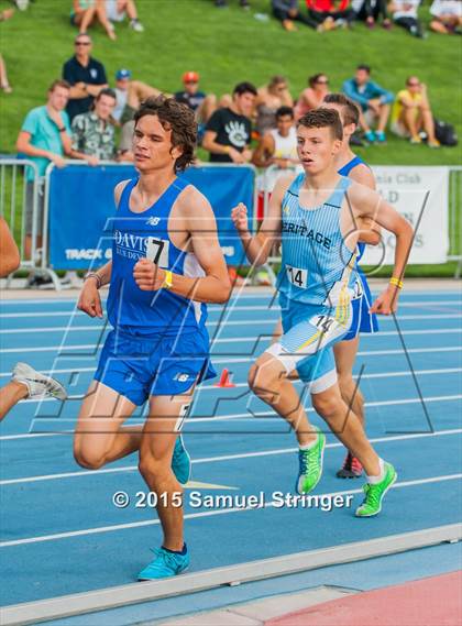 Thumbnail 3 in CIF State Track & Field Championships (Boys Track Prelims) photogallery.