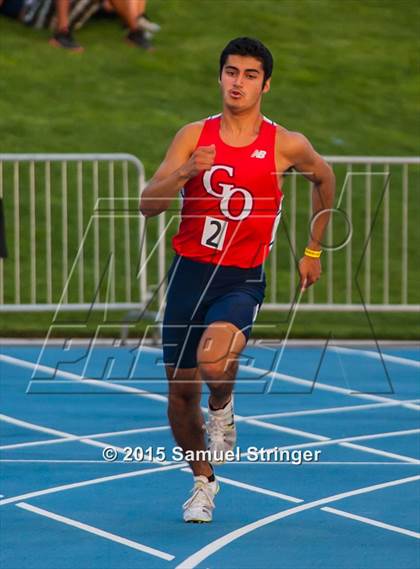 Thumbnail 3 in CIF State Track & Field Championships (Boys Track Prelims) photogallery.