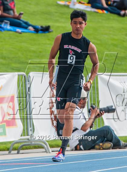 Thumbnail 3 in CIF State Track & Field Championships (Boys Track Prelims) photogallery.