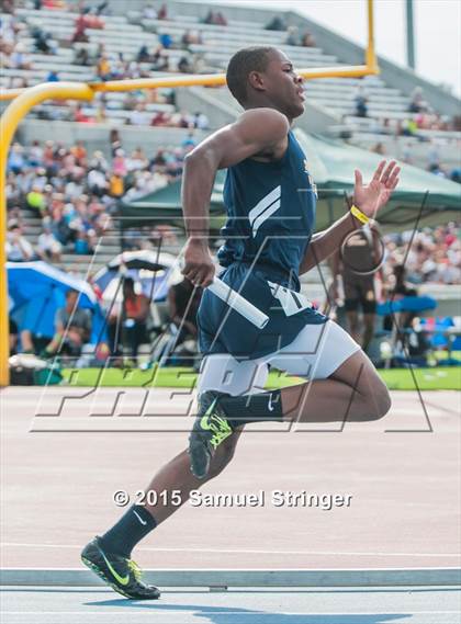 Thumbnail 1 in CIF State Track & Field Championships (Boys Track Prelims) photogallery.