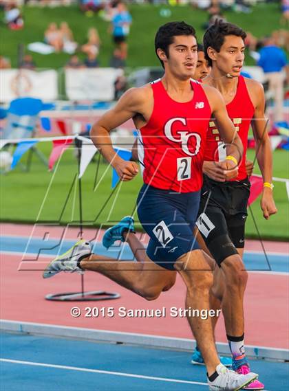 Thumbnail 1 in CIF State Track & Field Championships (Boys Track Prelims) photogallery.
