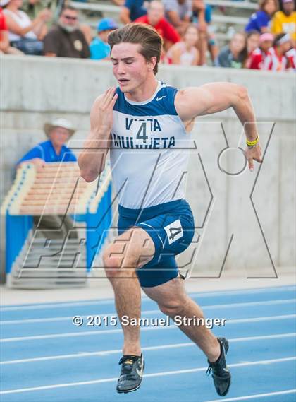 Thumbnail 3 in CIF State Track & Field Championships (Boys Track Prelims) photogallery.
