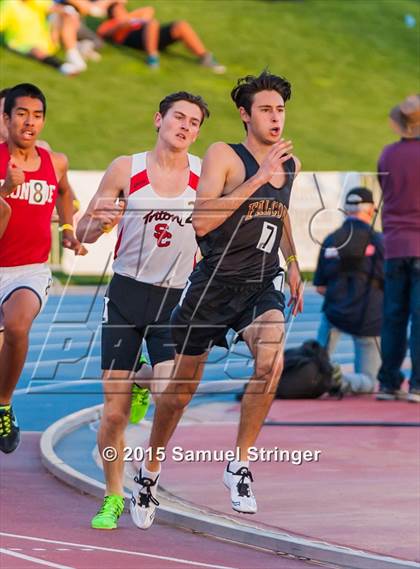 Thumbnail 2 in CIF State Track & Field Championships (Boys Track Prelims) photogallery.