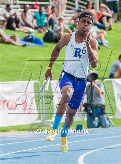 Thumbnail 1 in CIF State Track & Field Championships (Boys Track Prelims) photogallery.