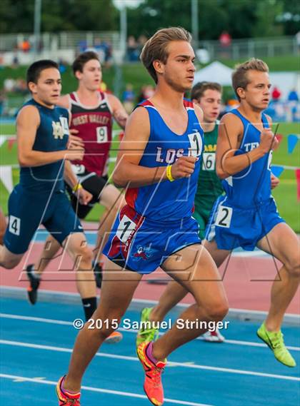 Thumbnail 3 in CIF State Track & Field Championships (Boys Track Prelims) photogallery.
