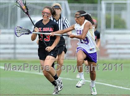 Thumbnail 3 in Christian Brothers-Syracuse vs. Mount Sinai (NYSPHSAA Class C Final) photogallery.