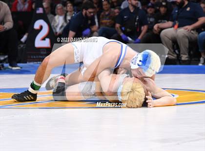 Thumbnail 1 in CIF State Boys Wrestling Championships (126-170 Finals) photogallery.
