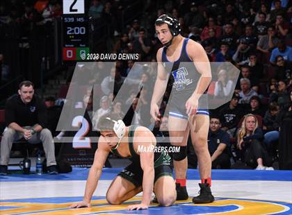 Thumbnail 3 in CIF State Boys Wrestling Championships (126-170 Finals) photogallery.