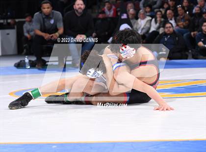 Thumbnail 2 in CIF State Boys Wrestling Championships (126-170 Finals) photogallery.