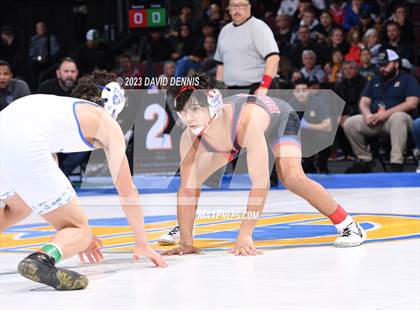 Thumbnail 1 in CIF State Boys Wrestling Championships (126-170 Finals) photogallery.