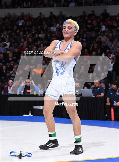 Thumbnail 3 in CIF State Boys Wrestling Championships (126-170 Finals) photogallery.
